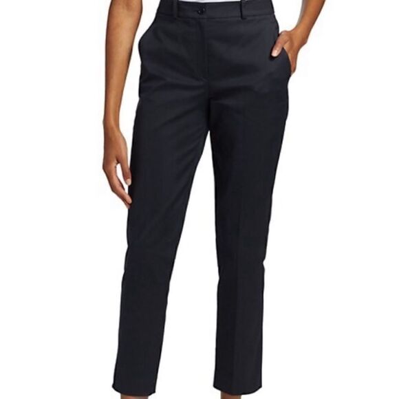 Michael Kors Dark Slate Gray 100% Cotton Pants | SZ 2 - Picture 1 of 11